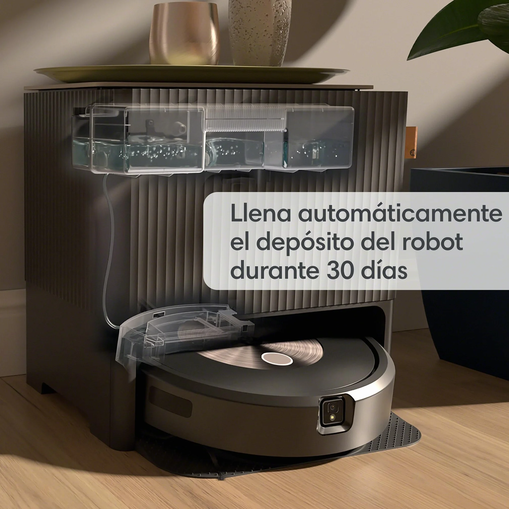 iRobot Roomba Combo J9+ Robot Sprzątający, Brązowy Mech, 313 ml