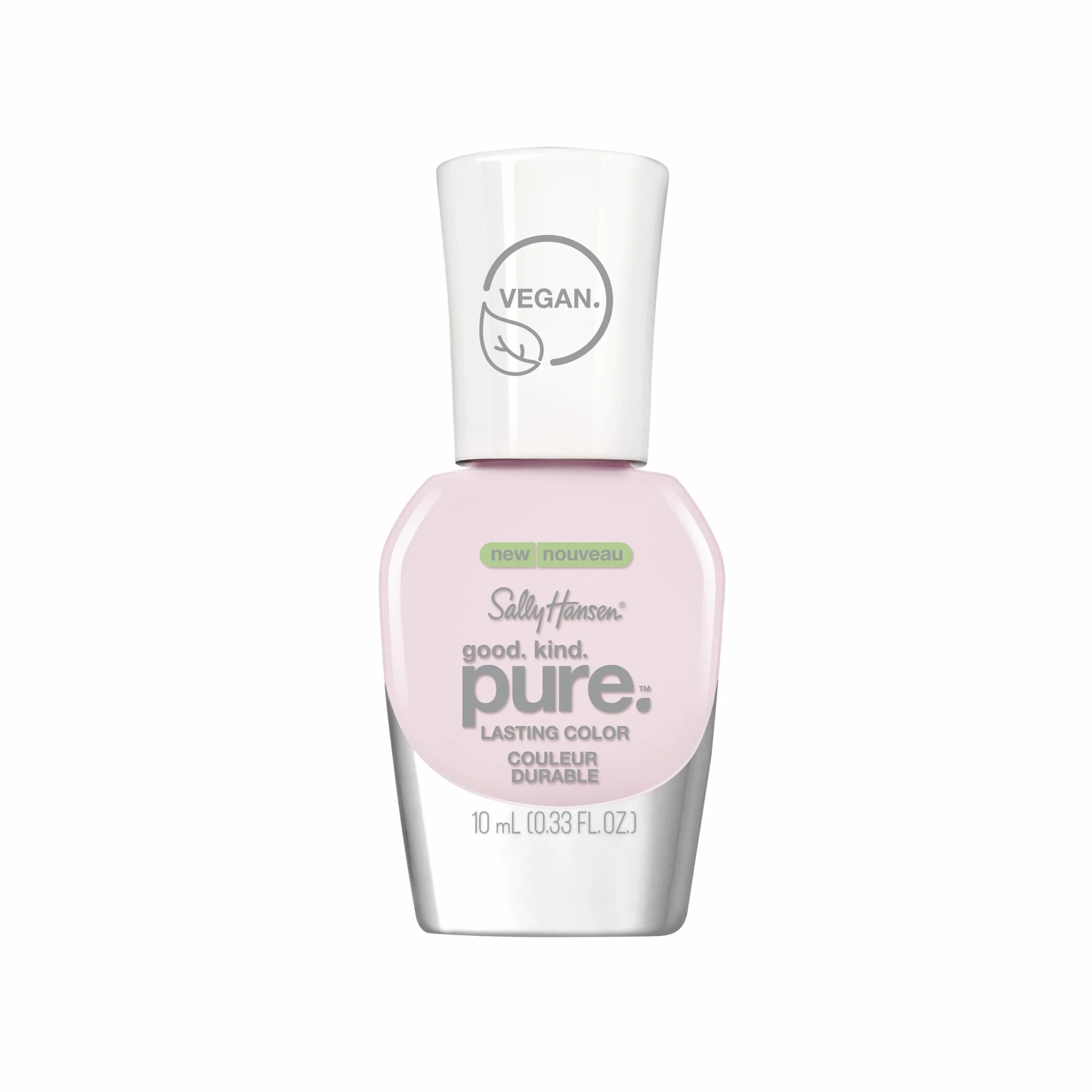 Sally Hansen Good. Kind. Pure. Color wegański, błyszczący lakier do paznokci z precyzyjnym pędzelkiem, nr 190 – Rose Petal