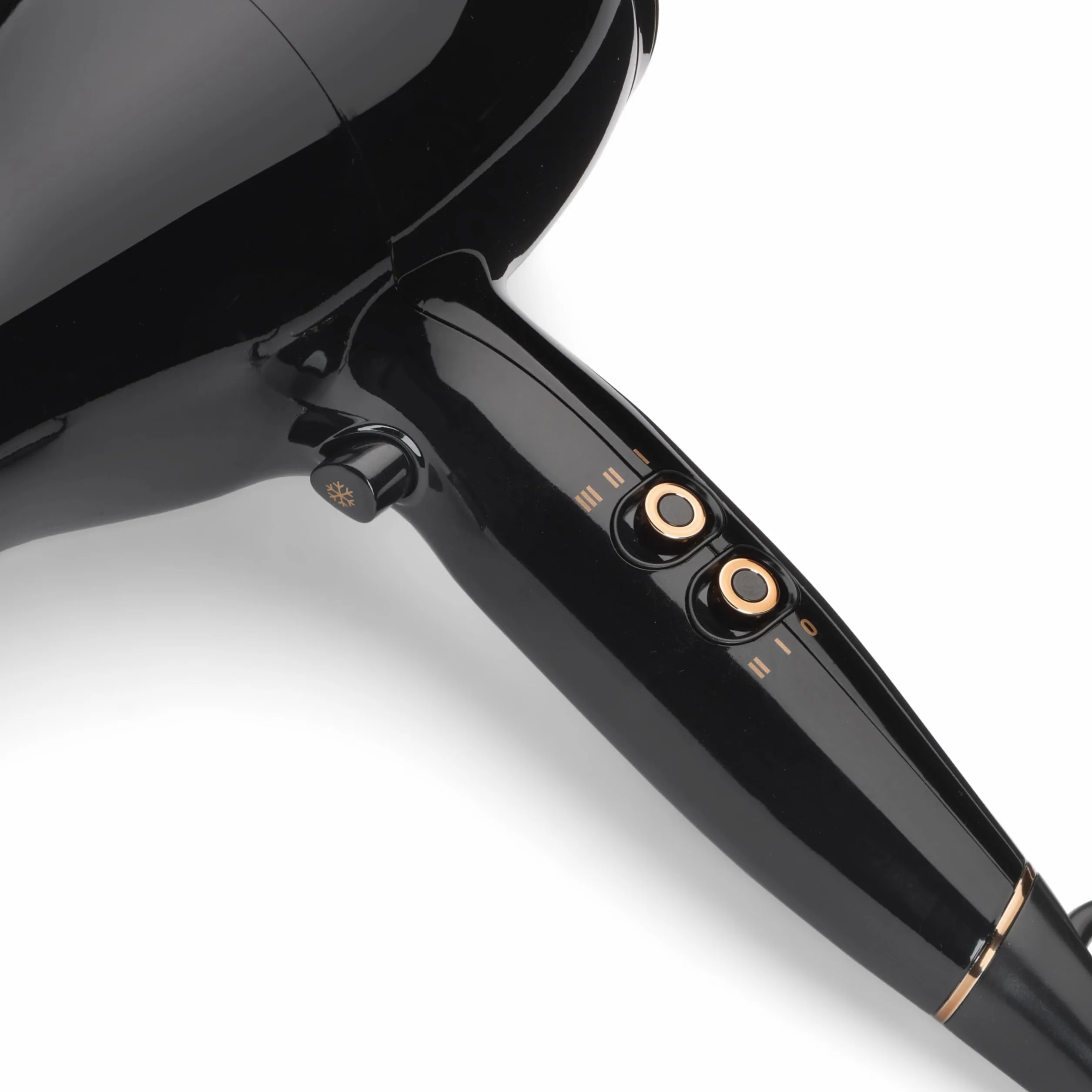 Suszarka do włosów BaByliss Pro Power - Suszarka do włosów o mocy 2300 W, Profesjonalny silnik AC, jonizacja zapobiegająca puszeniu się włosów, 3 ustawienia temperatury i 2 prędkości, Czarny, D5245E