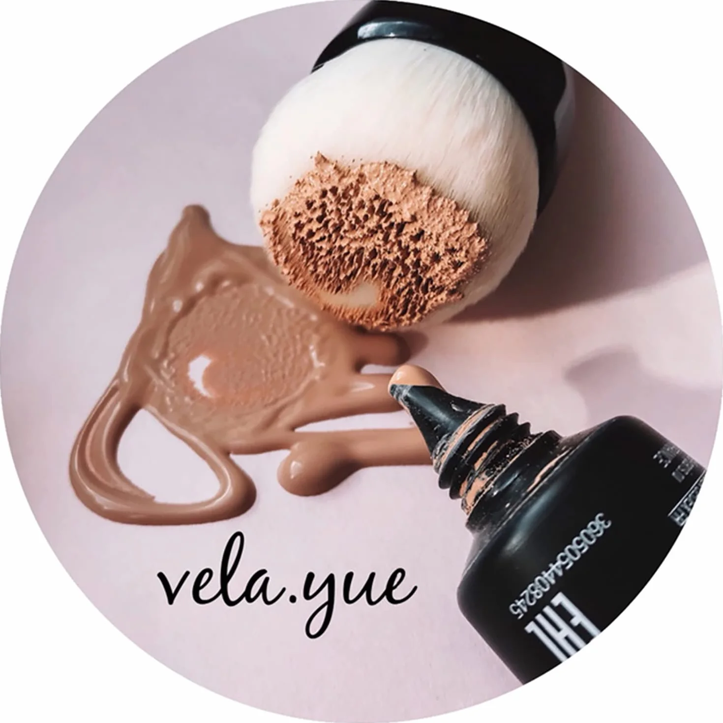 Vela.Yue Duży Pędzel do Podkładu