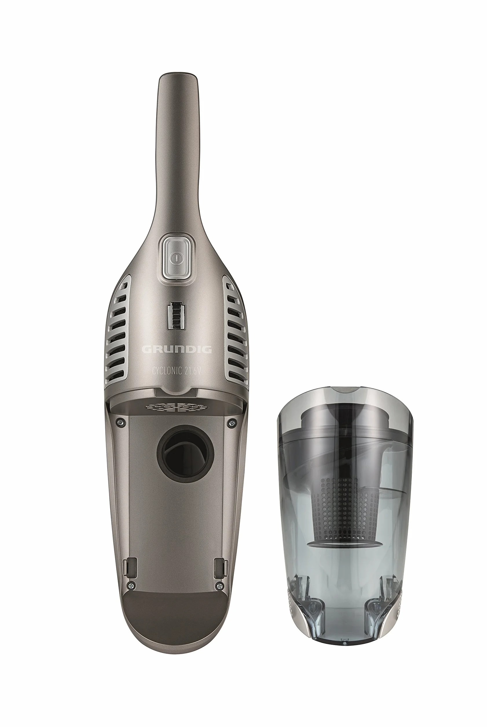Grundig VCH9832 Odkurzacz Akumulatorowy 2w1, Tworzywo Sztuczne, 115 W, 0,5 L, Szary