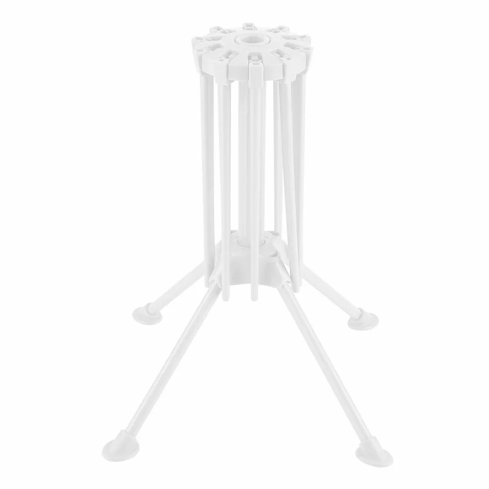 Stojak na makaron suszarka do spaghetti składana domowy biały