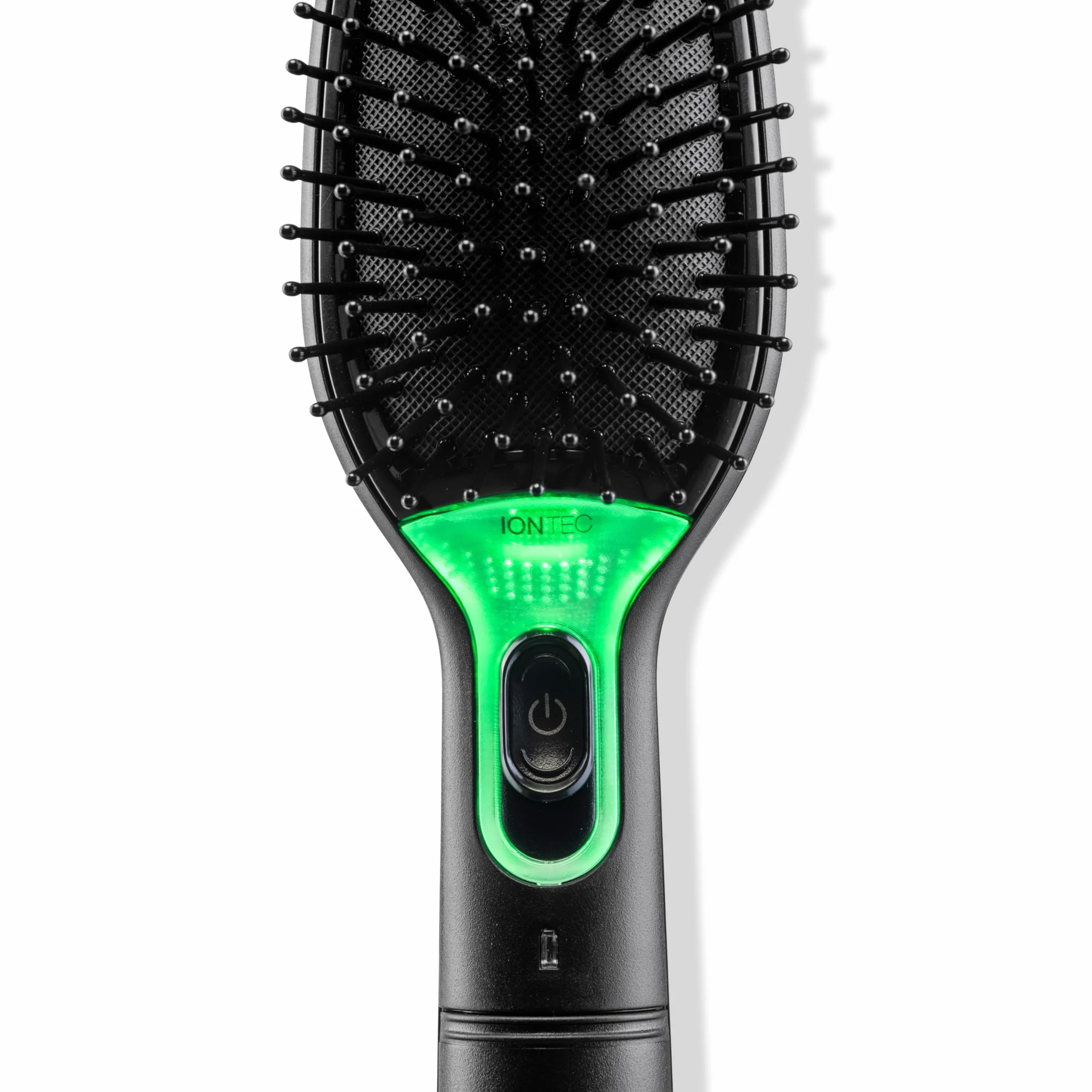 Braun Satin Hair 7 IONTEC szczotka do włosów, szczotka do włosów z technologią jonizującą dla zwiększenia połysku, BR710, czarna