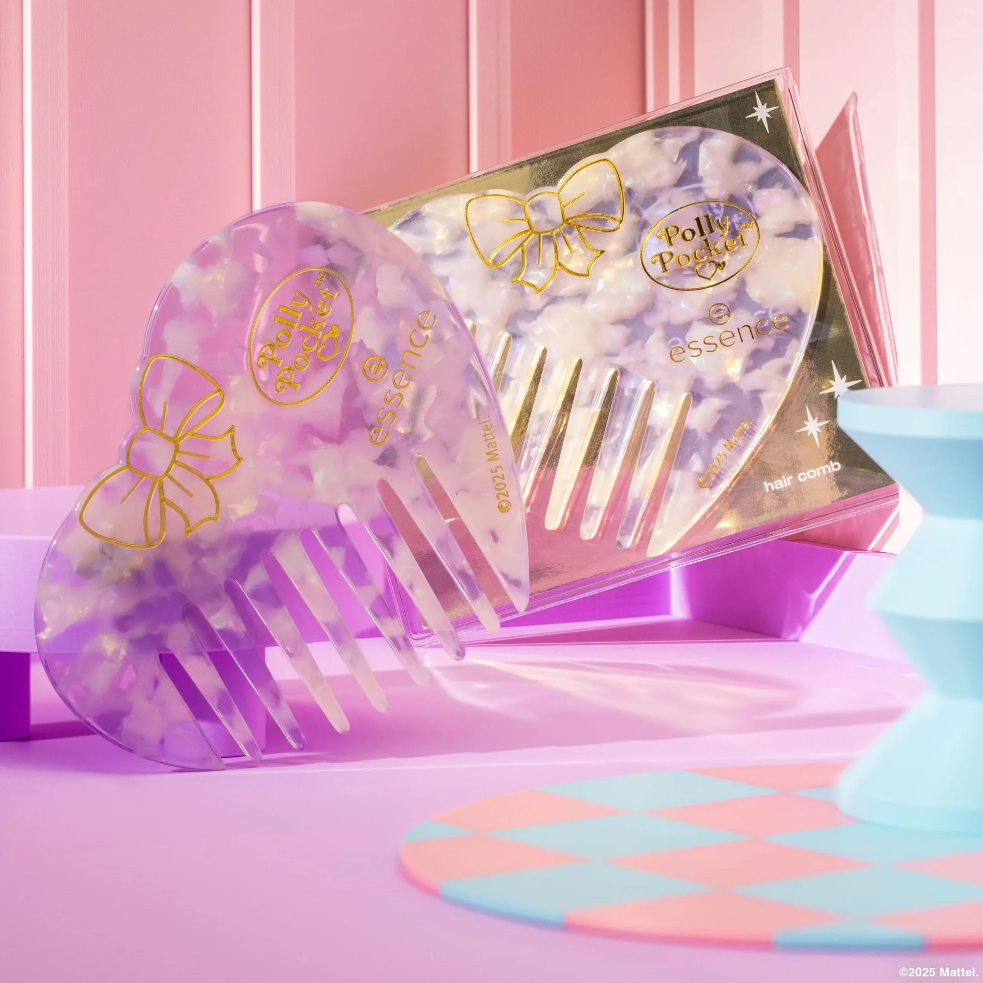 essence Grzebień do włosów Polly Pocket hair comb (1pcs)