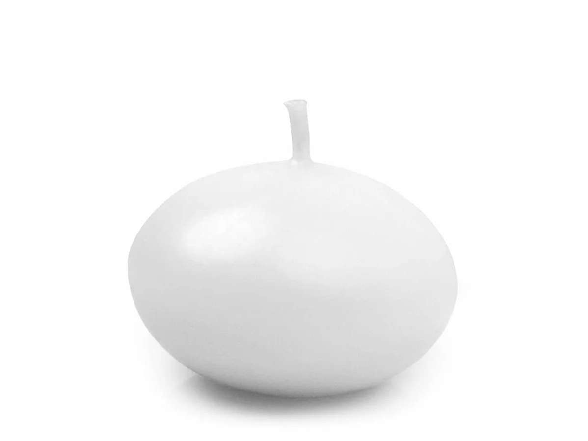 PartyDeco Świeczka Pływająca Zestaw Białe do Wazonu Dekoracja Stołu Tealight Podgrzewacze