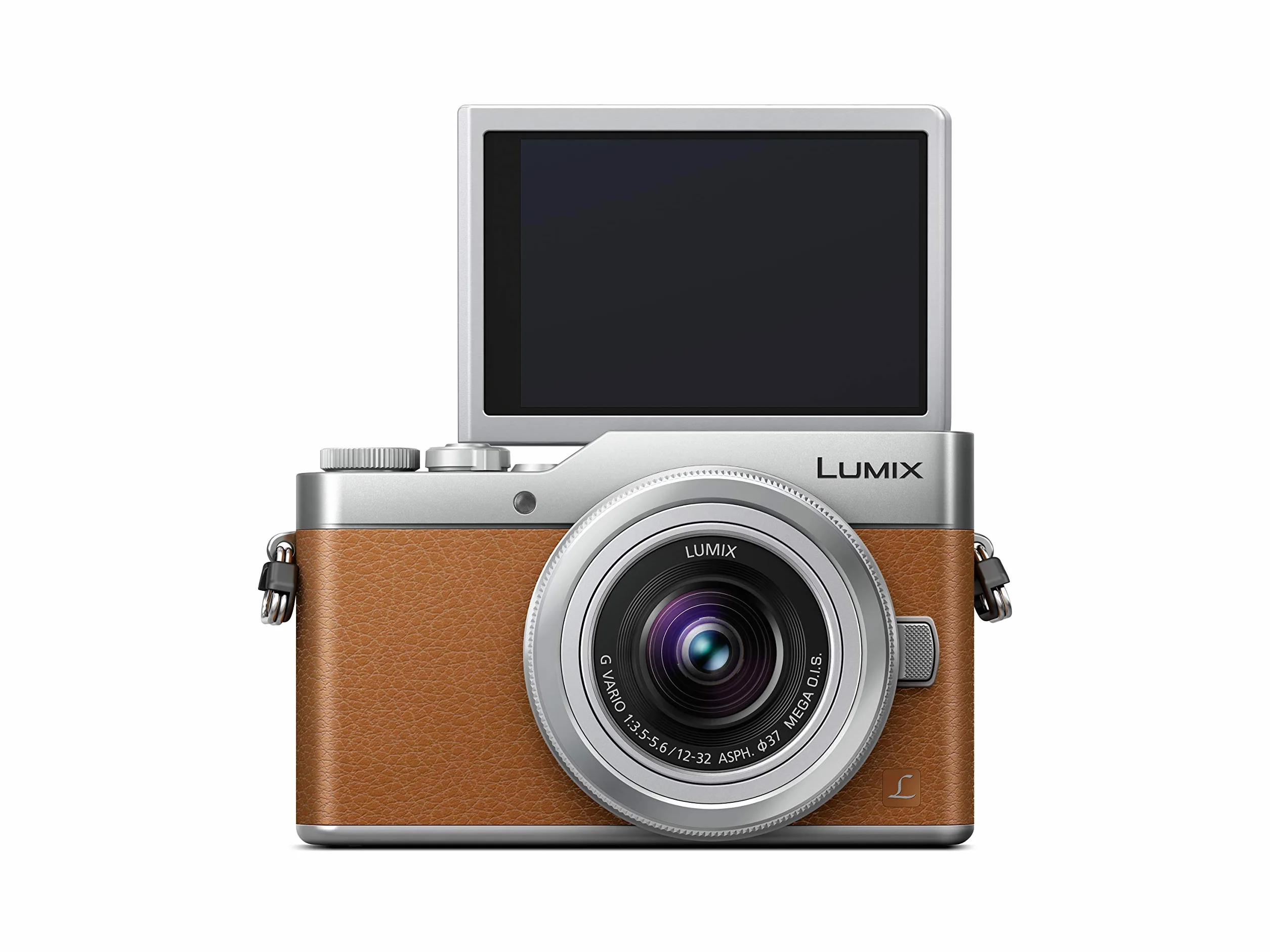 Panasonic DC-GX800KEBT Lumix G Kompaktowa kamera systemowa - jasnobrązowa (obiektyw 12-32 mm, wideo i zdjęcia 4K)