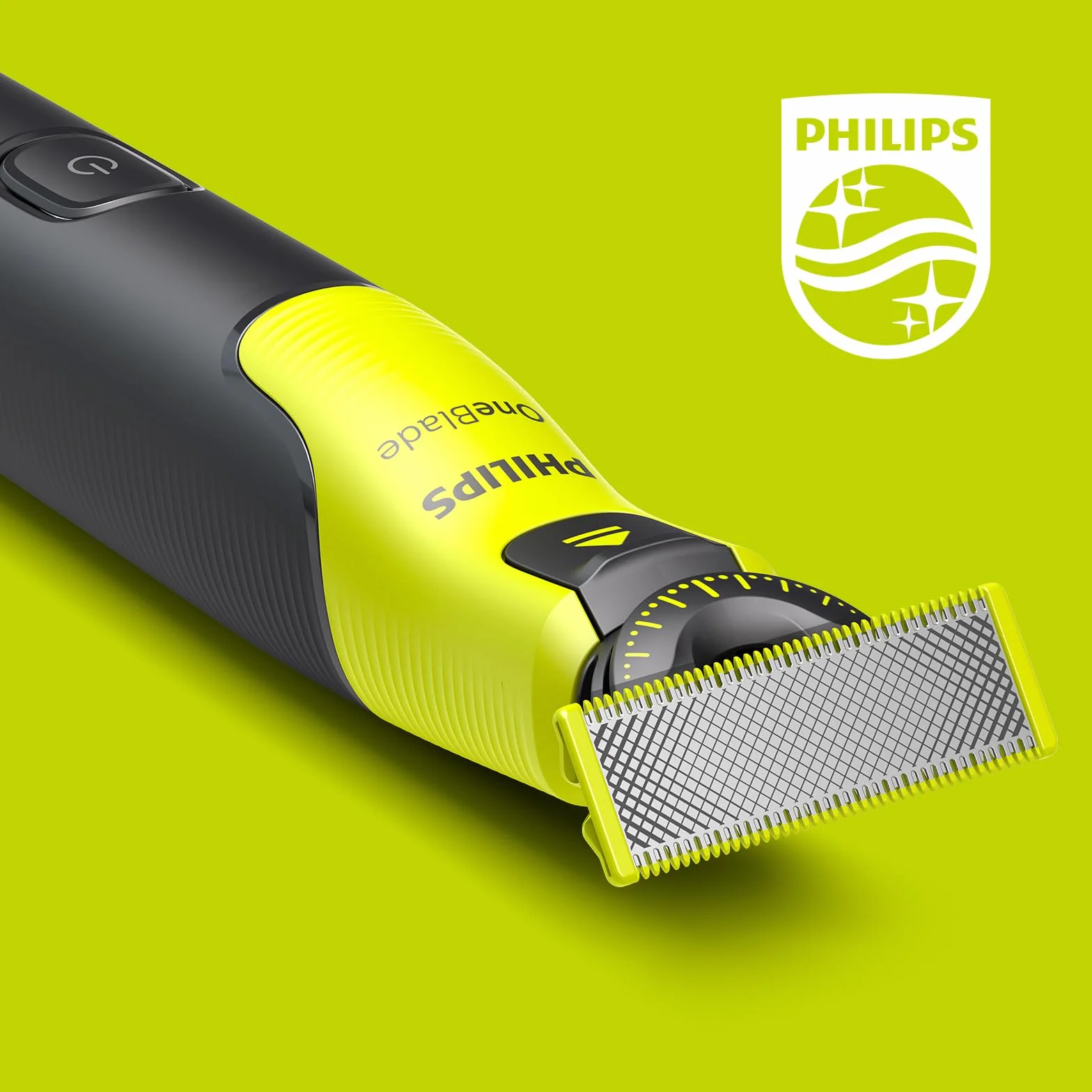 Autentyczny Philips OneBlade 360 with Connectivity, elektryczny trymer do brody, golarki i ciała z technologią 360 ostrzy, 1x360 ostrzy, regulowany grzebień 5w1, 1x zestaw do ciała, (model QP4631/30)