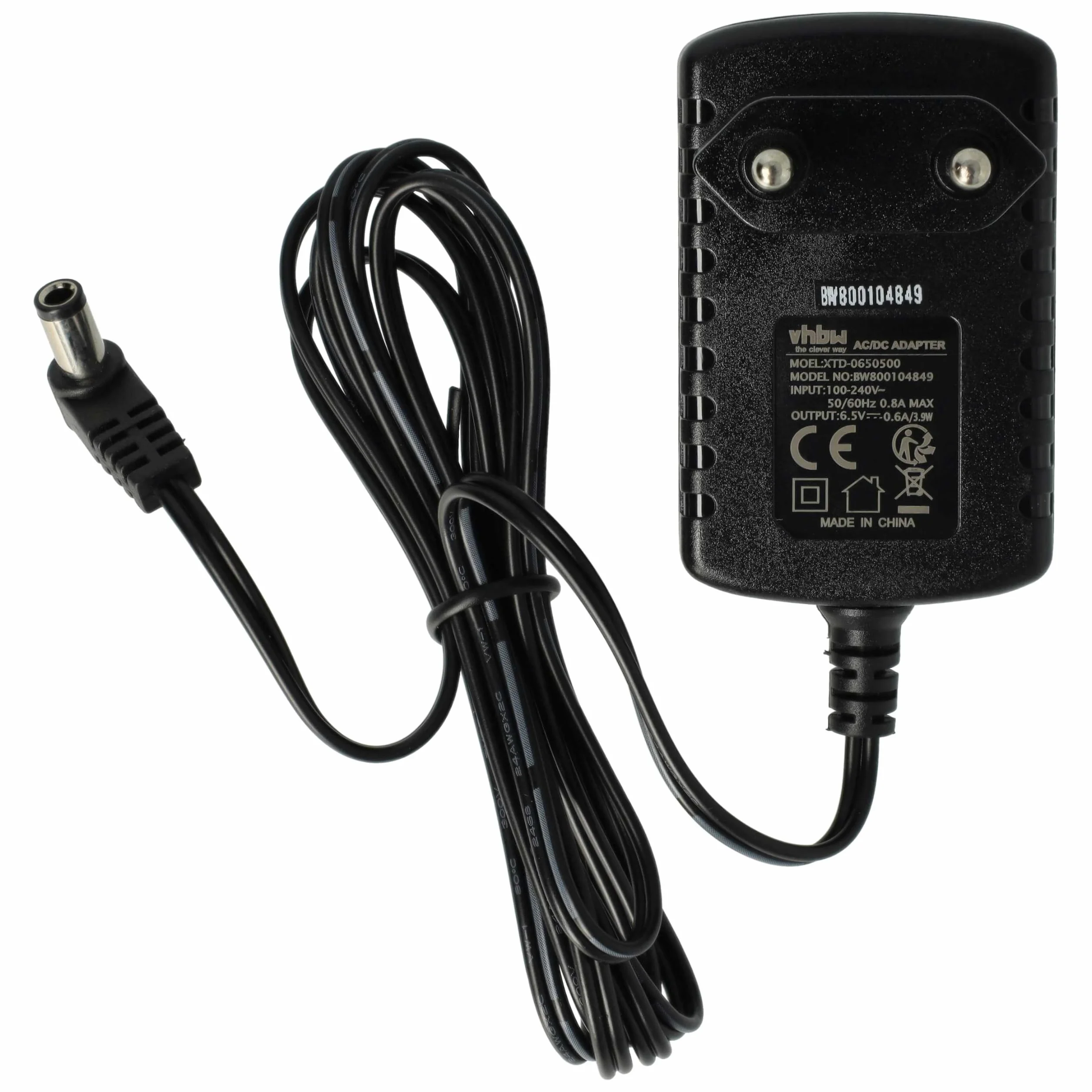 vhbw Zasilacz kompatybilny z Siemens Gigaset S440, S450IP, S645, S455IP, E495, S675, S680, S445, S670 Stacja ładowania telefonu stacjonarnego