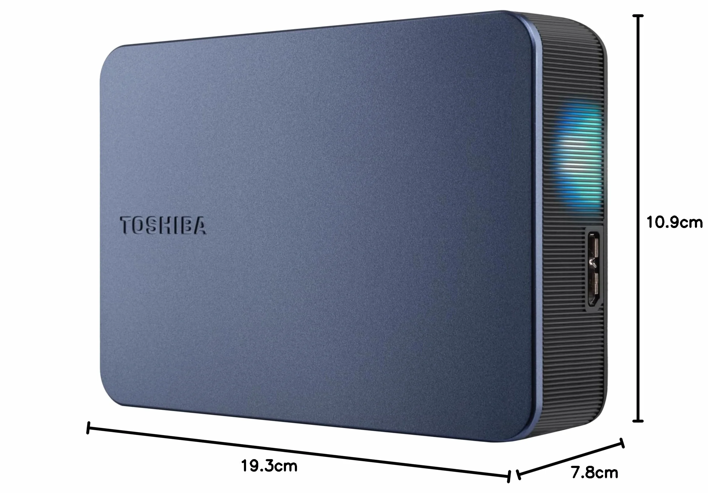 Toshiba Canvio Gaming przenośny zewnętrzny dysk twardy 4 TB, USB 3.2, do Play Station i Xbox, czarny (HDTX240EK3CA)