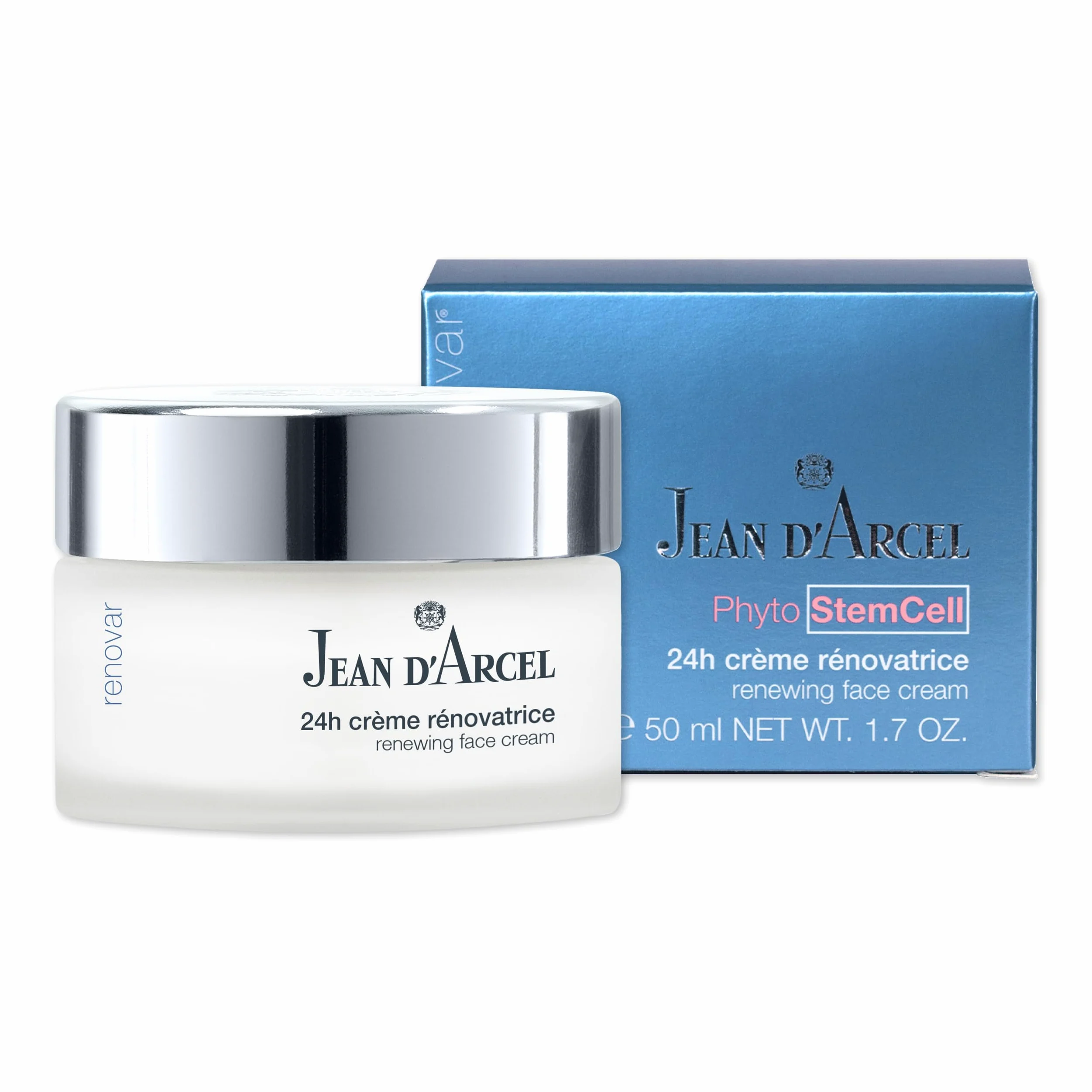 JEAN D'ARCEL RENOVAR Phyto StemCell 24h crème rènovatrice – rewitalizujący krem 24h – wzmacnia funkcje ochronne skóry 50 ml