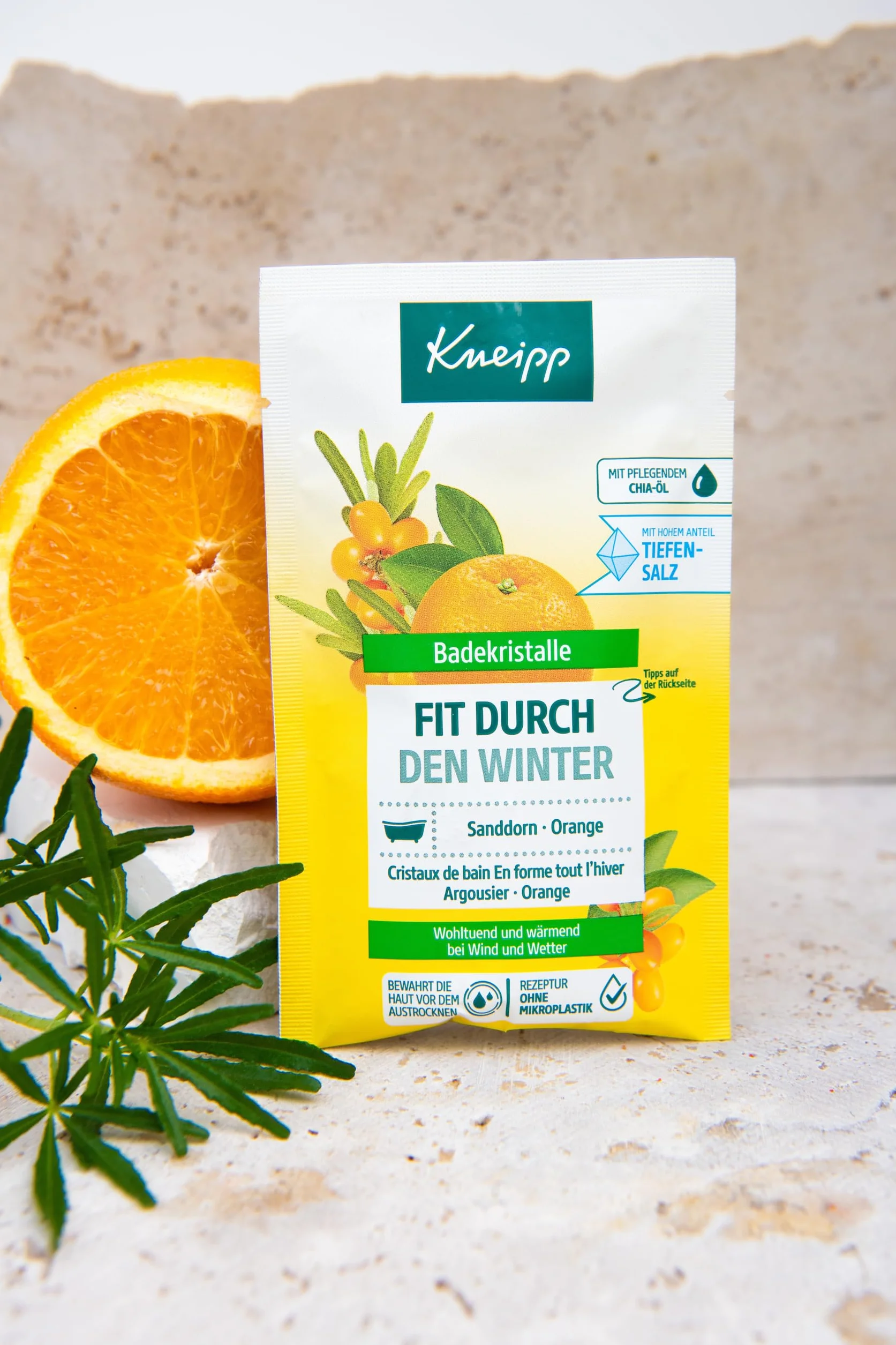 Kneipp Fit Durch Den Winter Sól do Kąpieli, Wielokolorowy, 60 g