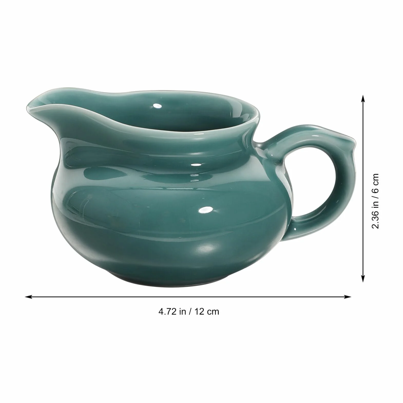 UPKOCH Ceramiczna sosjerka mały dzbanek na sos z porcelany nalewak