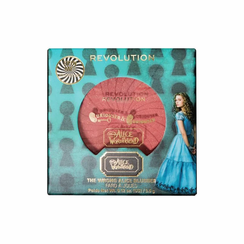 Alicja w Krainie Czarów x Revolution The Wrong Alice Blusher