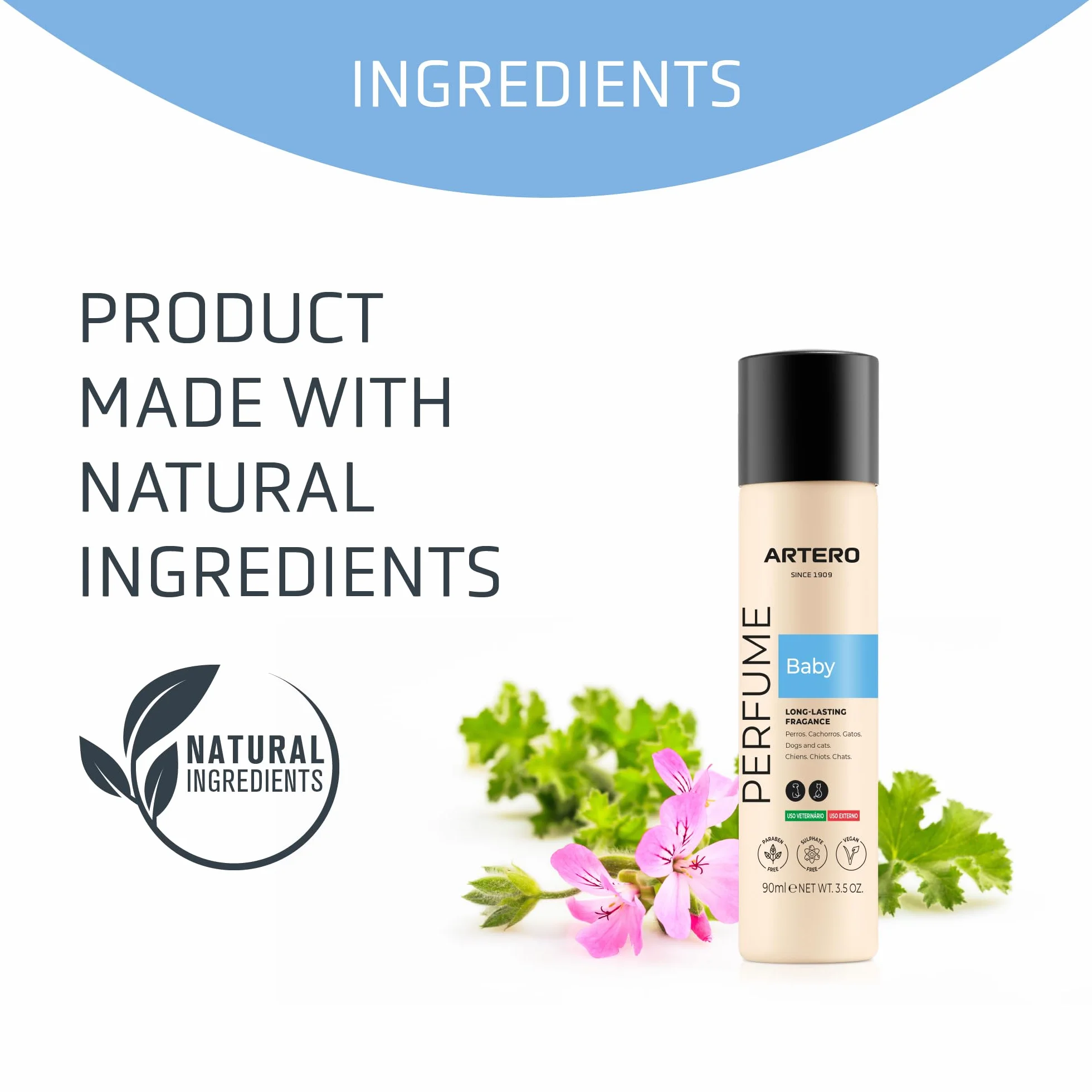 Artero Baby perfumy w sprayu 90 ml
