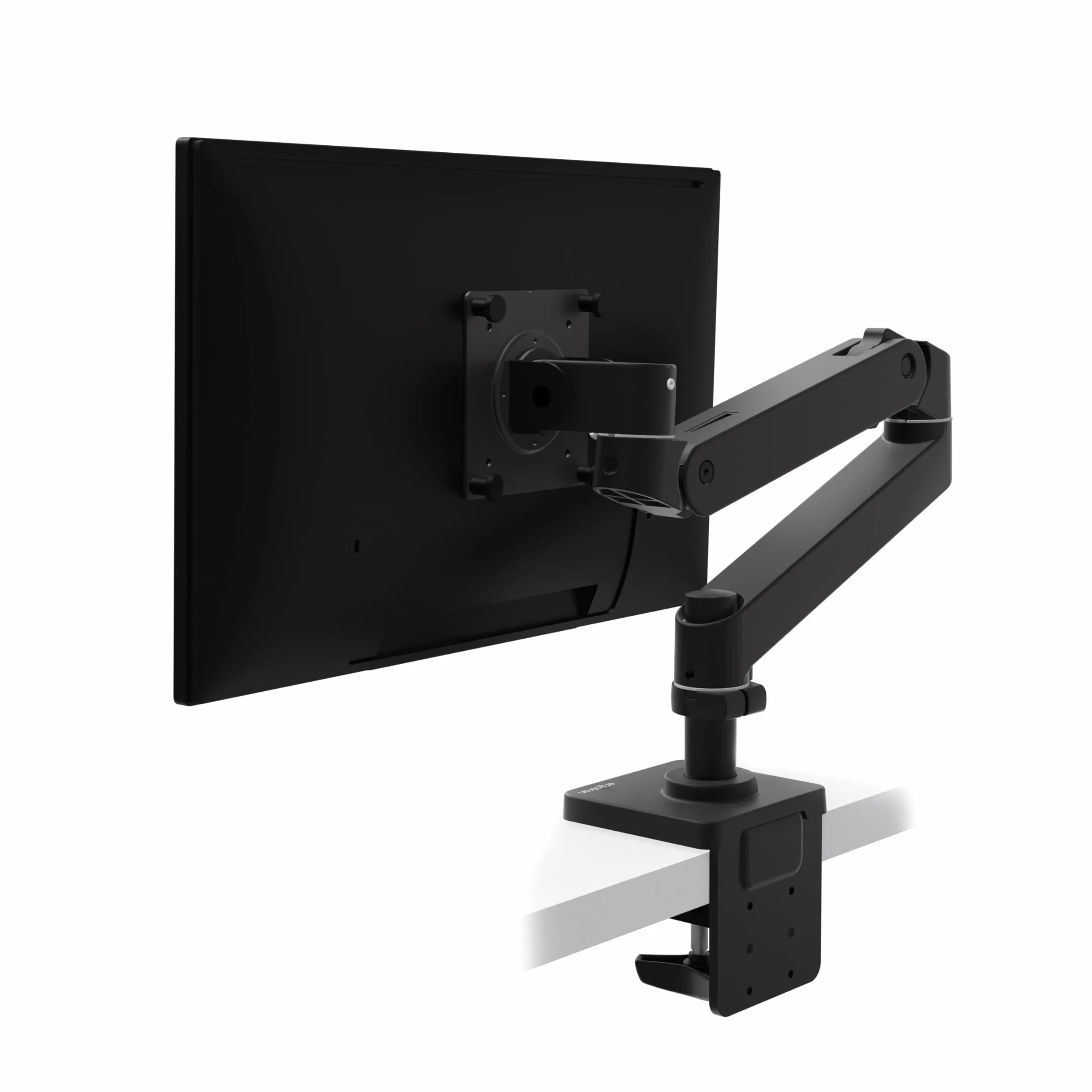 Ergotron Ulepszone ramię monitora LX Pro Premium, uchwyt na biurko z jednym monitorem - pasuje do płaskich, zakrzywionych ultrawide monitorów komputerowych o przekątnej do 34 cali, od 4 do 10 kg, VESA