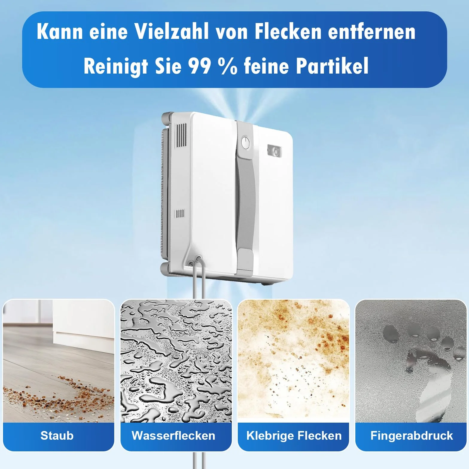 Ściereczki do czyszczenia ECOVACS WINBOT MINI zamiennik W-CC02-0012 wielokrotnego użytku