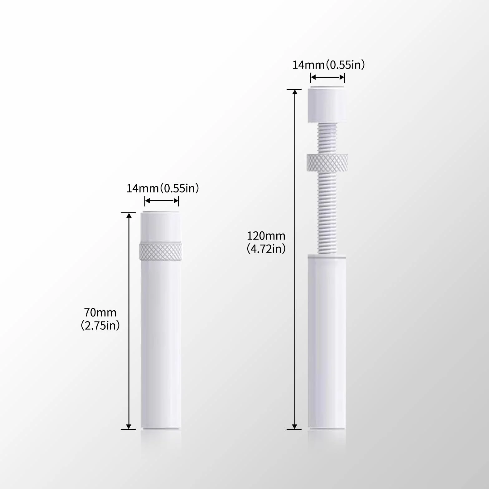 Magnetyczny uchwyt GPU – biały M (50–80 mm), regulowany uchwyt na kartę graficzną z zabezpieczeniem przed zwisaniem, silikonowe nakładki, korpus aluminiowy