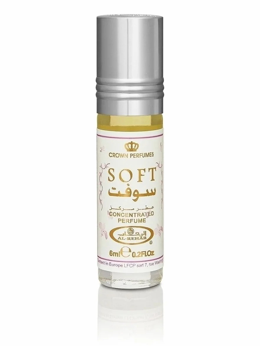 Soft 6 ml Al Rehab olejek perfumowany Misk perfumy zapach dla mężczyzn i kobiet piżmo