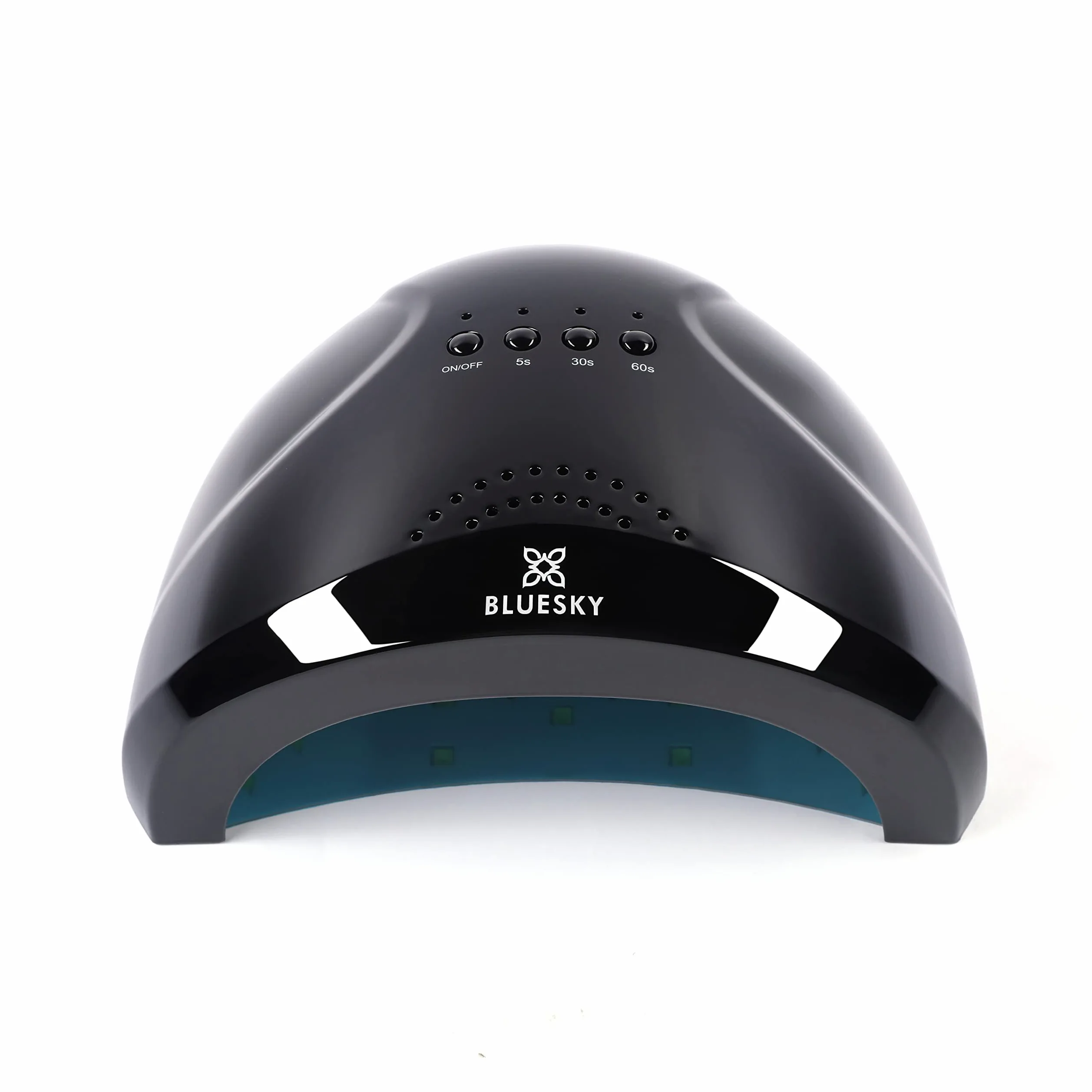 BLUESKY Lampa UV LED suszarka do paznokci do lakieru żelowego z inteligentną funkcją lampy, otwarta konstrukcja, ustawienie czasu 30 s/60 s (lampa UV/LED 48 W)
