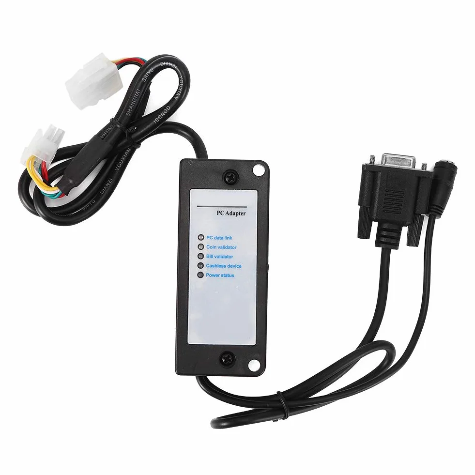 AMONIDA Konwerter MDB na RS232, Adapter Protokołu Urządzenia Płatniczego do Automatu Sprzedającego z walizką transferową USB na RS232, Kompatybilny z płytą główną PC z Systemem