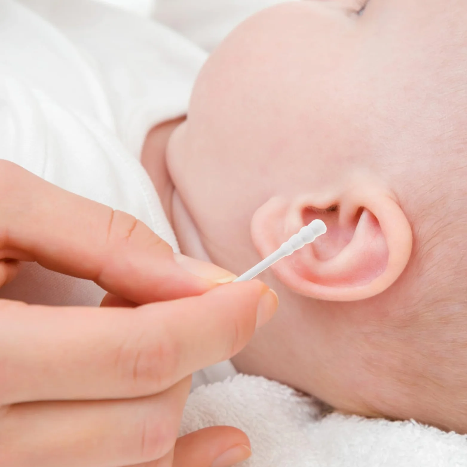 400 SZTUK Szt Naturalnych Bawełnianych Patyczków Do Uszu dla Niemowląt z Okrągłymi Spiralnymi Końcówkami Bezpieczne i Miękkie po Sztuk Do Delikatnego Czyszczenia i Uszu