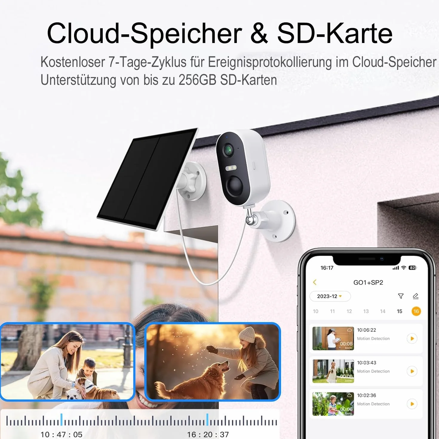 Zewnętrzna bezprzewodowa kamera nadzoru Arenti 2.4 GHz Kamera WLAN Zewnętrzna kamera bezpieczeństwa IP65 Wodoodporna dwukierunkowa transmisja dźwięku Kompatybilna z Alexa, Google, 1 PC