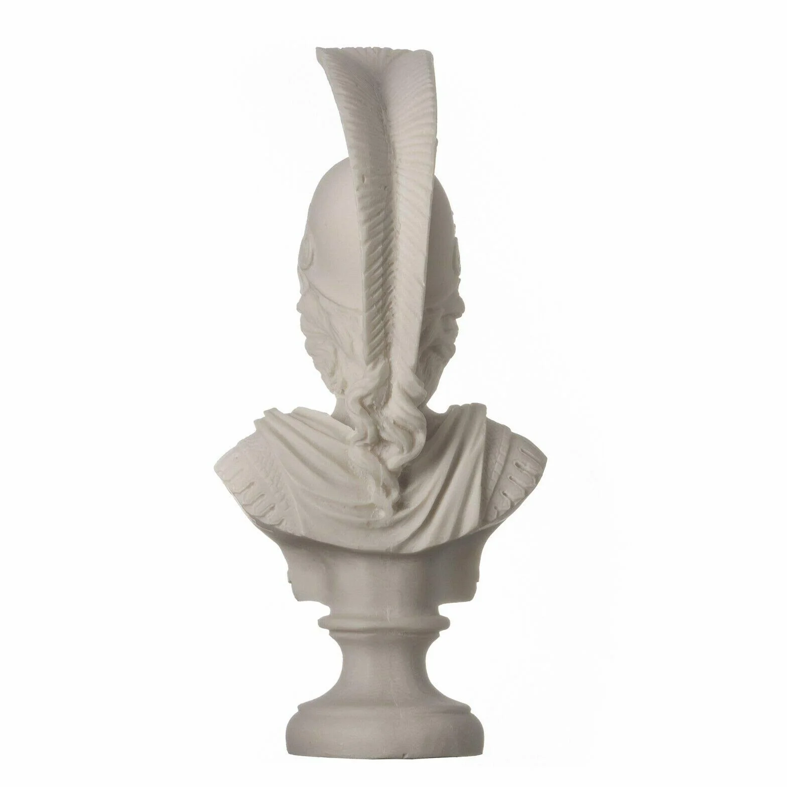 Biust Aleksandra Wielkiego Macedonii z hełmem statua grecka 19cm
