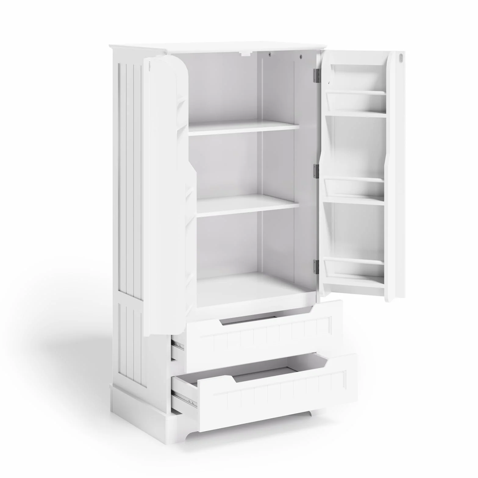 Xbro Szafka kuchenna z szufladami 120 cm biała