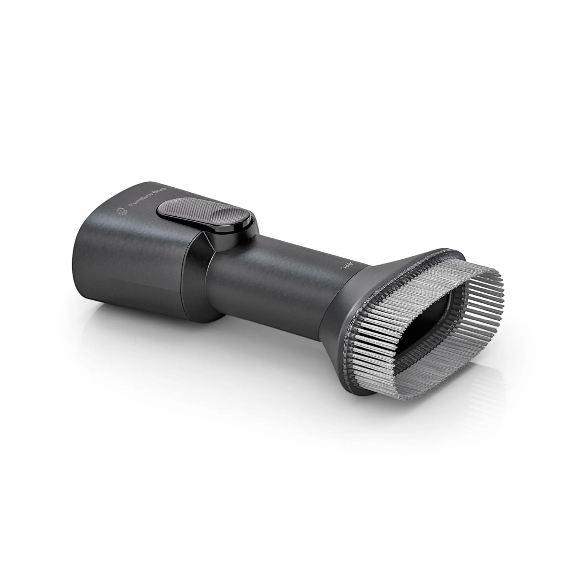 Bosch Szczotka meblowa do Unlimited 10 i 9, zawias 360°, miękkie włosie, czarny