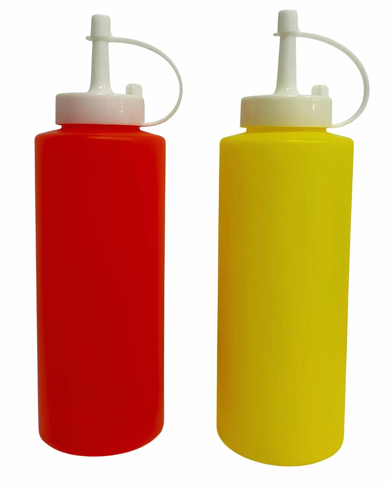 Butelki dozowniki sosów 375 ml plastikowe wielokrotnego użytku ketchup majonez musztarda