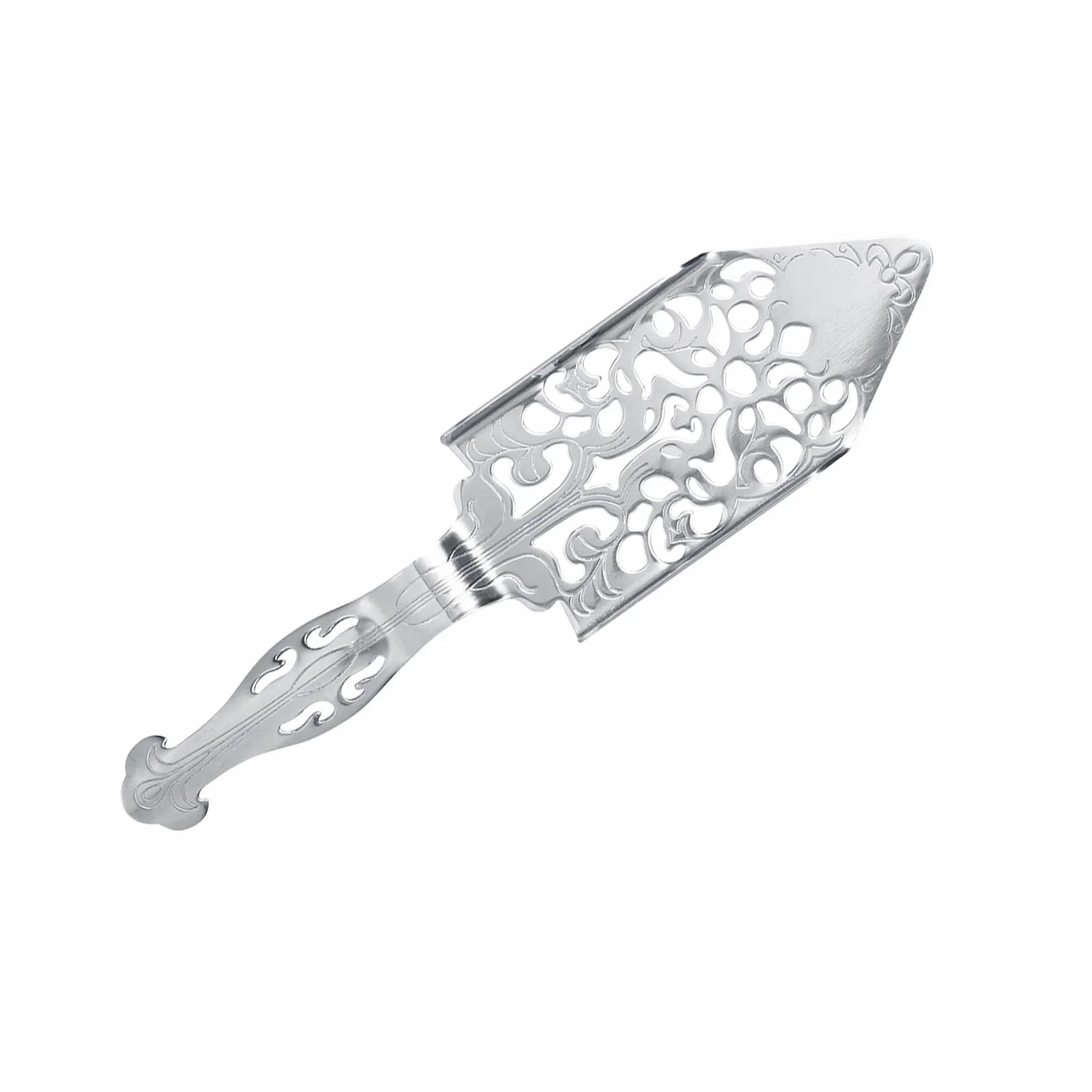 Łyżka do absyntu ze stali nierdzewnej 304, unikalny design, szklany kubek koktajlowy