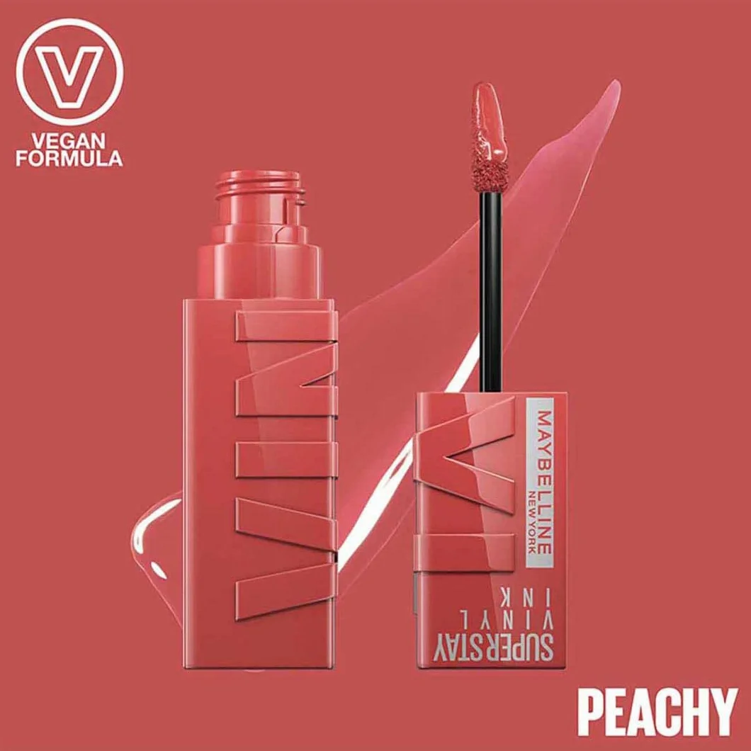 Maybelline New York Vinyl Ink 15 Peachy Szminka do Ust 4,2ml