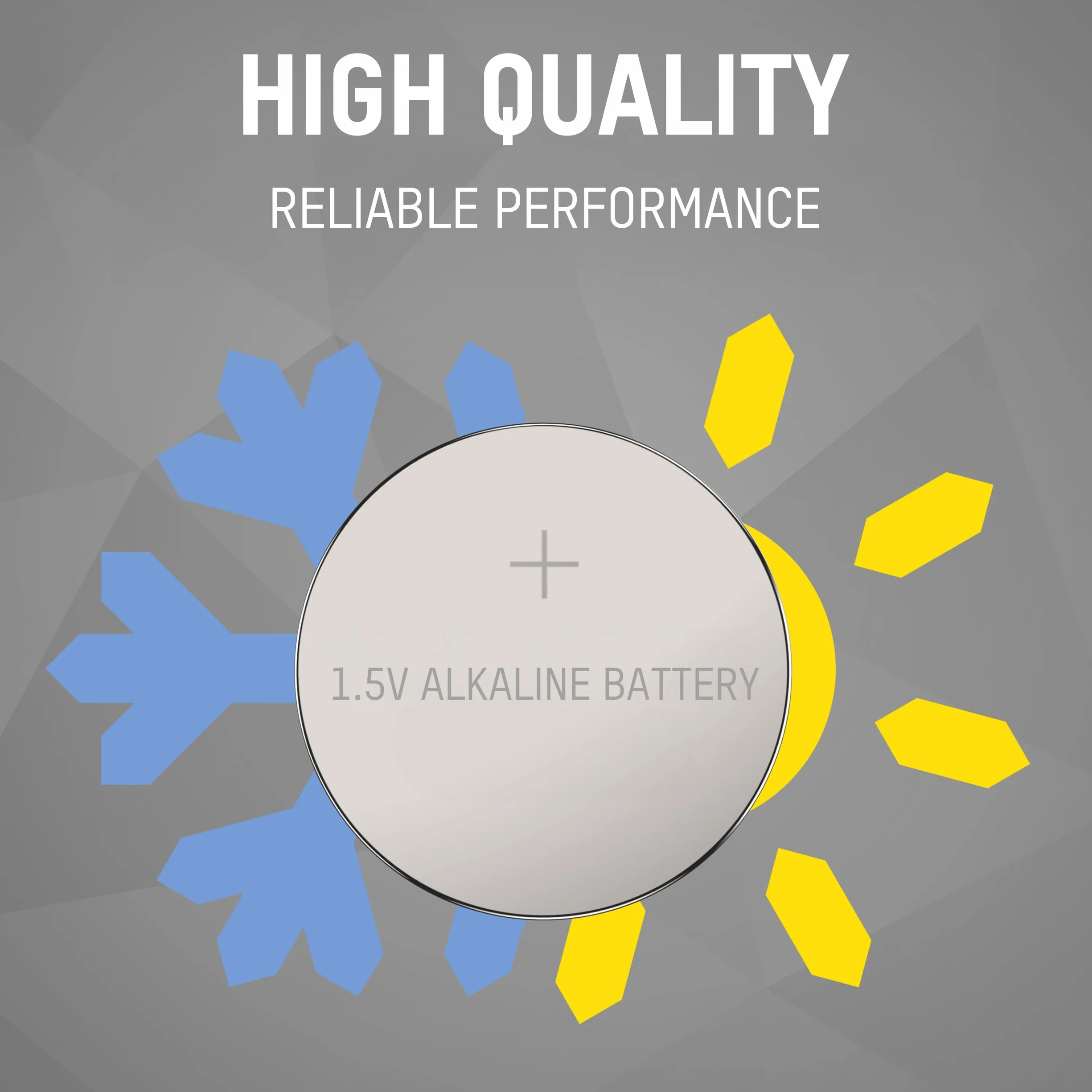 HyCell zestaw 30 baterii guzikowych alkalicznych/po 5 x LR621 LR736 LR626 LR1130 386A. LR1154 / Idealny do kluczyków samochodowych, sprzętu tan, zabawki, zegarków, pilota zdalnego sterowania itp.