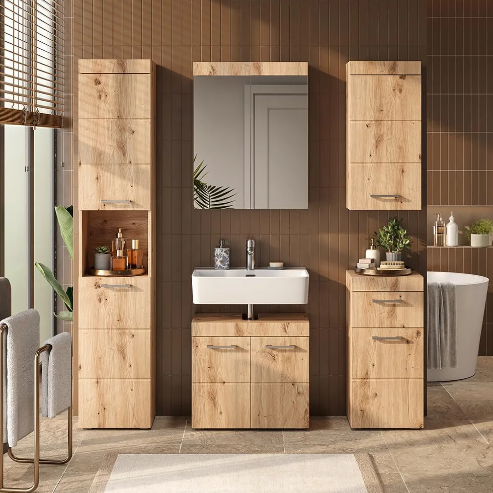 Vicco Szafka pod umywalkę Luna Oak Wotan 60 x 56 cm