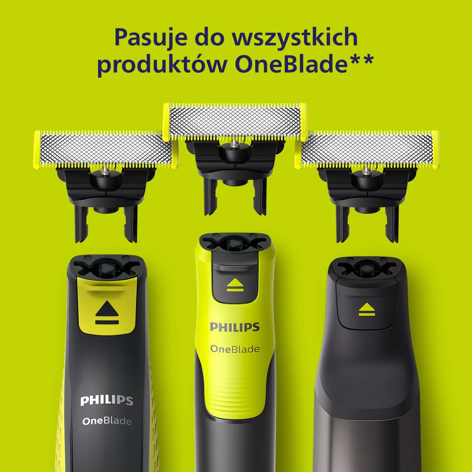 Philips OneBlade Original 360 ostrza do wszystkich modeli OneBlade i OneBlade Pro, 2 szt. (model QP420/60)