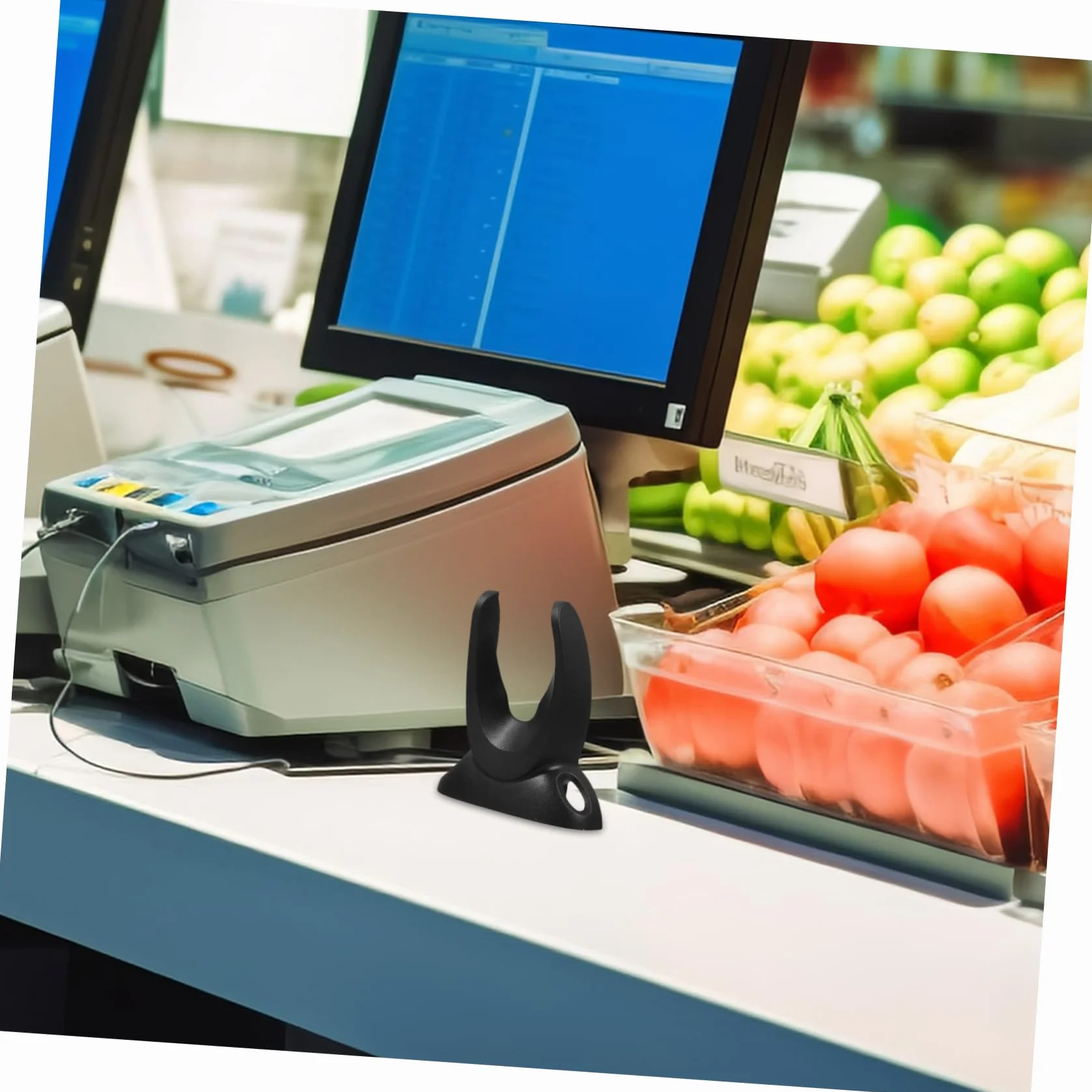 Uchwyt Czytnika Skanera Ręcznego Uchwyt Skanera Uchwyt Ścienny Montaż do Artykułów Supermarketu