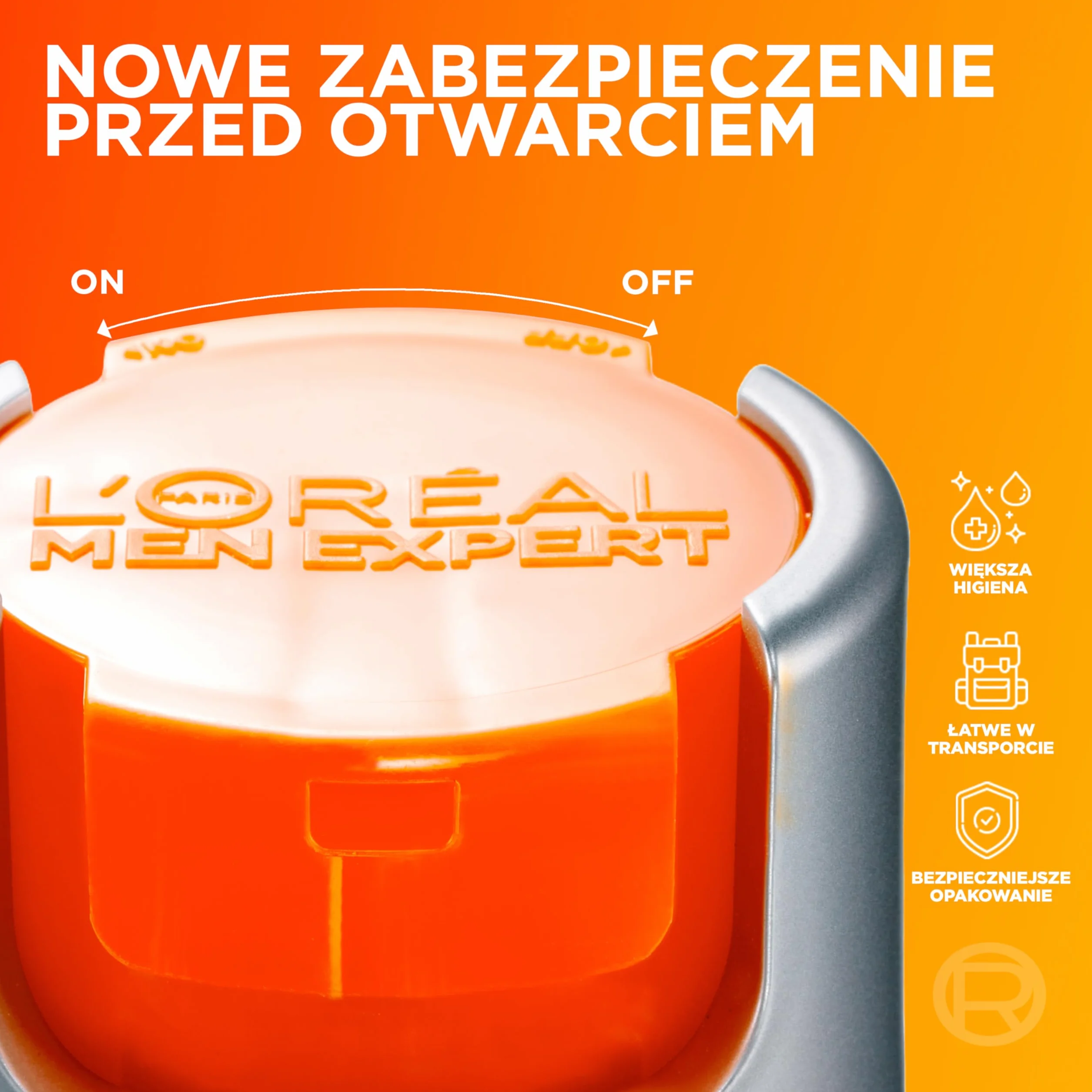 L'Oréal Paris Men Expert Hydra Energetic Krem do twarzy, nawilżający 24h, przeciw oznakom zmęczenia, 50 ml