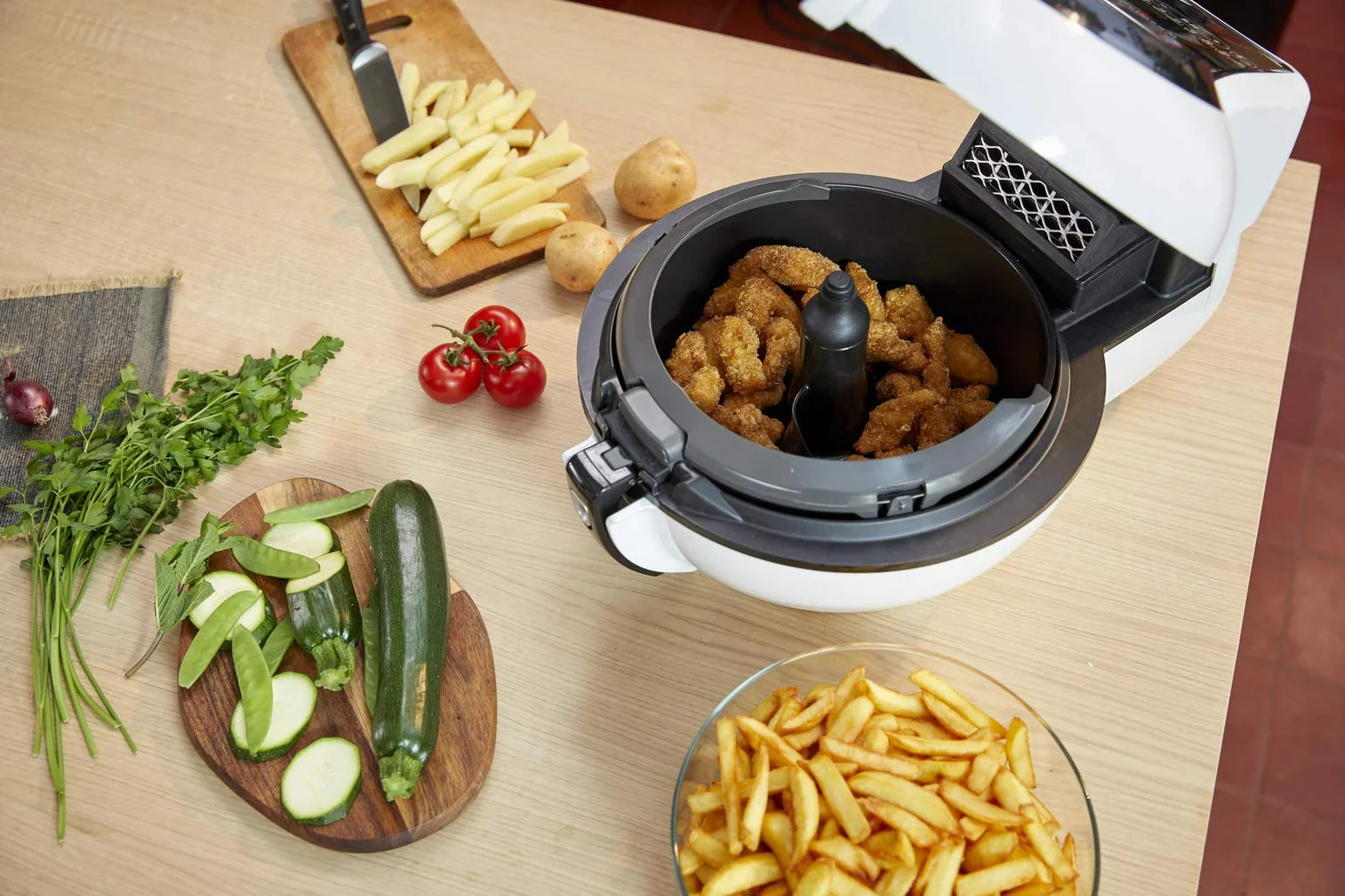 Tefal Actifry Genius Snaking Frytkownica Beztłuszczowa 1.2 kg Czarny