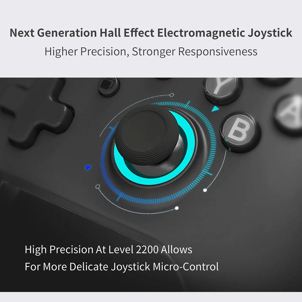 GULIkit KK3 Max kontroler do gier Halla Effect Joysticki analogowe i cyfrowe wyzwalacze Wireless Pro 1000 Hz częstotliwość odpytywania maglev/HD/wibracje obrotowe kompatybilne z
