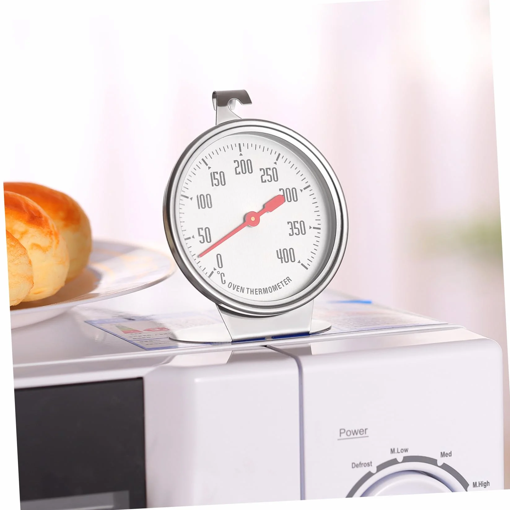 UPKOCH Termometr kuchenny do grilla z dużym wyświetlaczem 0-400°C