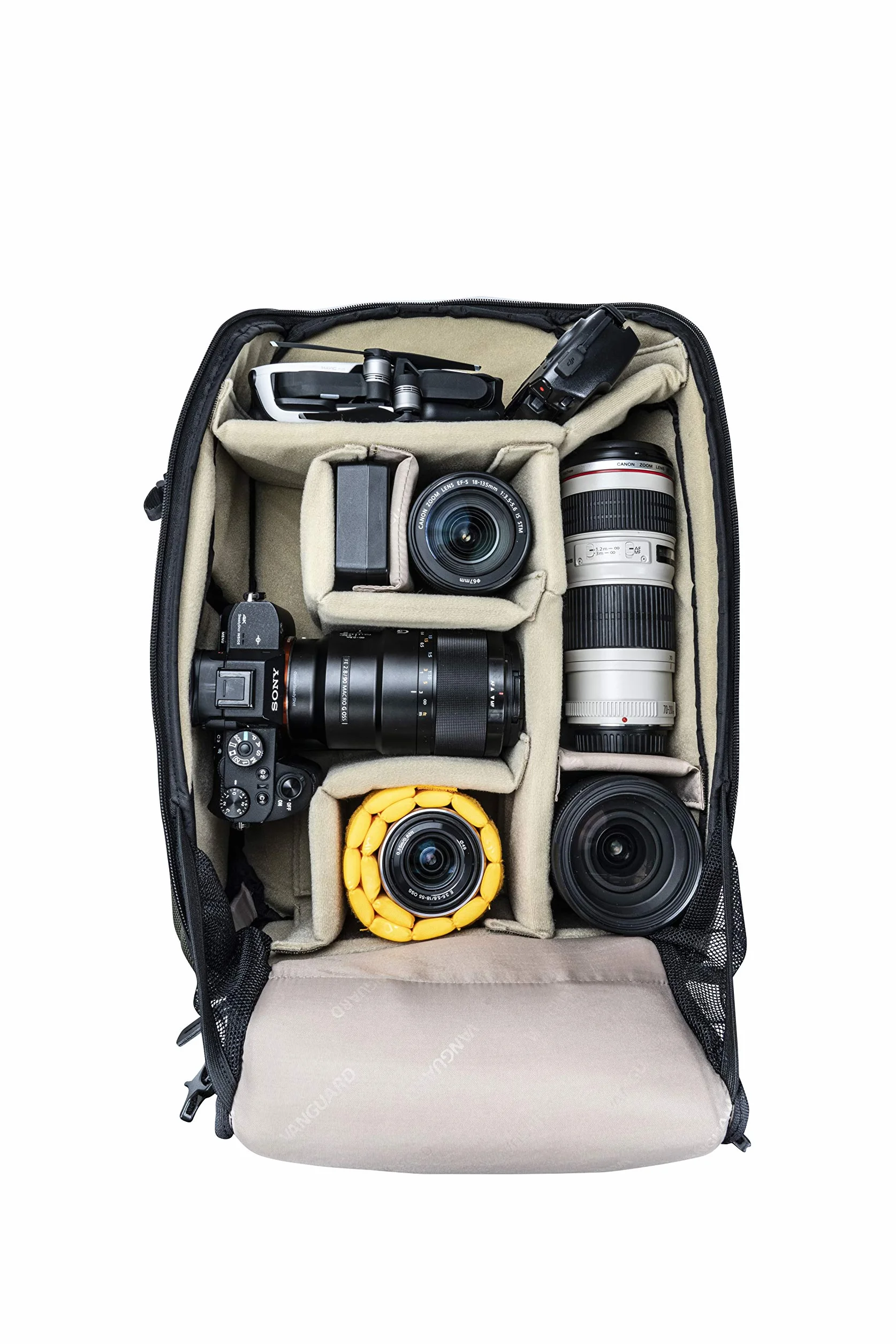 VANGUARD VEO Select 45BFM Plecak do aparatów DSLR lub bezlusterkowych/CSC, zielony