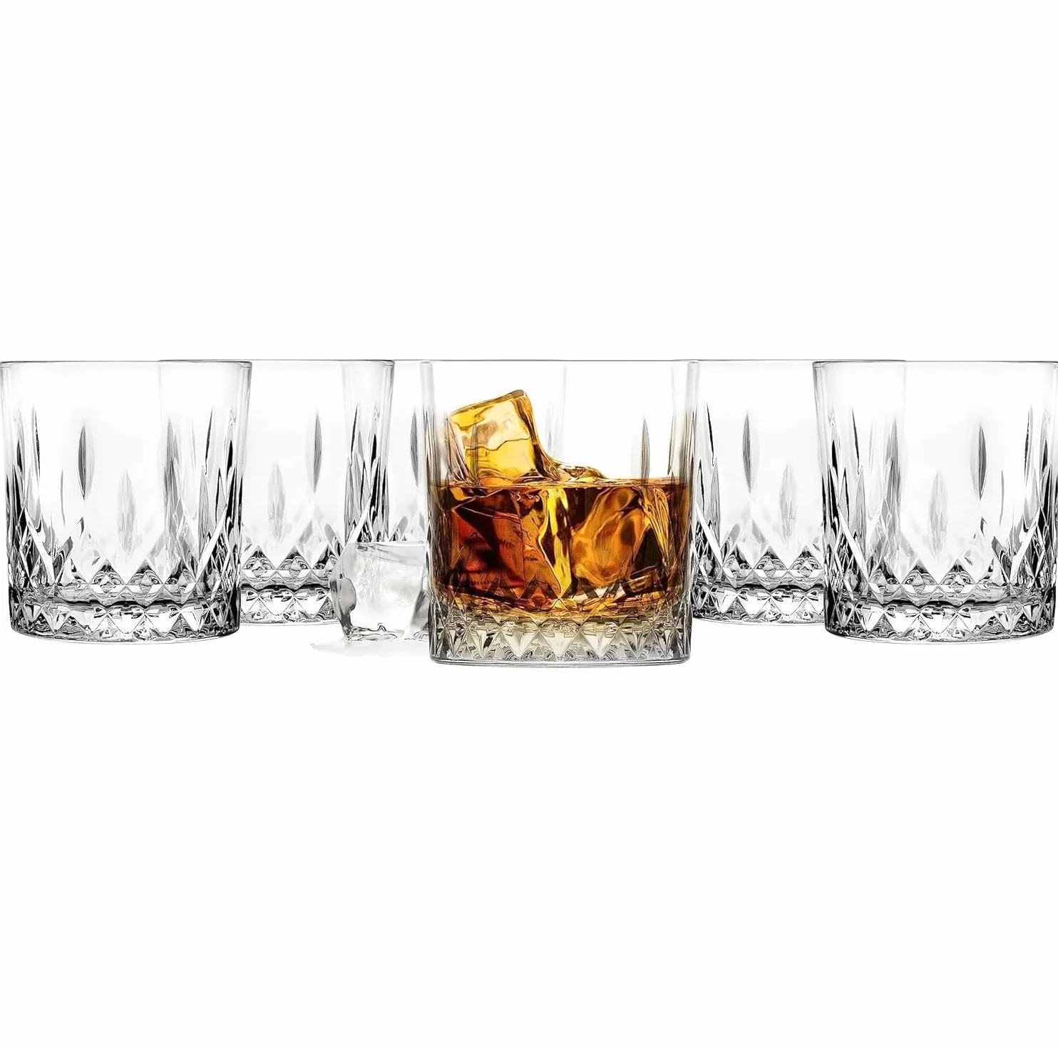 Glasmark KROSNO Zestaw Szklanek 0,28L 6 x 280 ml Szklanki Do Picia Whisky
