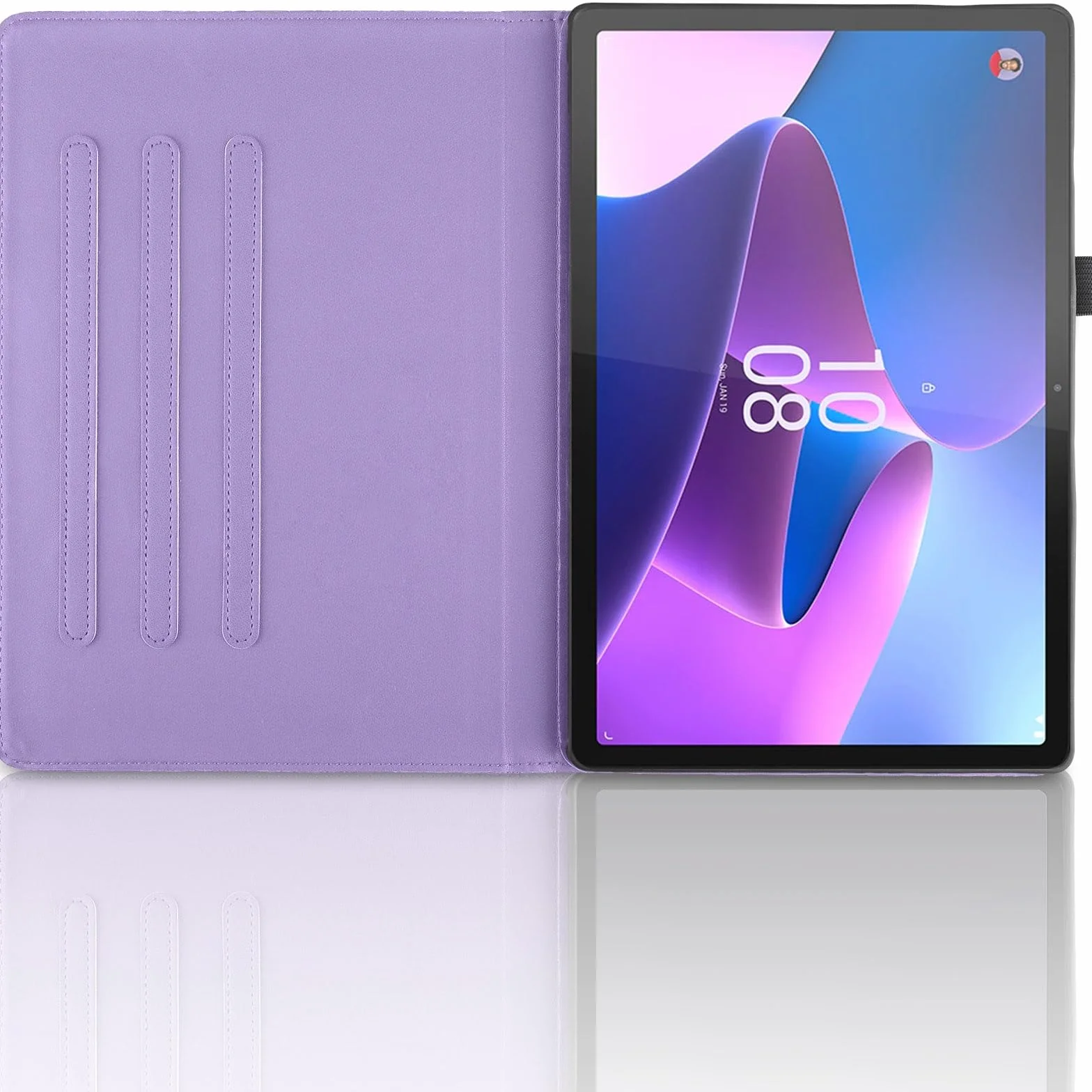 Kompatybilny Z Etui Na Tablet Lenovo Tab P11 Pro 11.2" 2nd Gen 2022 (TB-138FC/TB-132FU) Podstawka Obrotowa O 360 Stopni Składane Etui Na Tablet Wytłaczana Obudowa Tree Of Life(Mor)