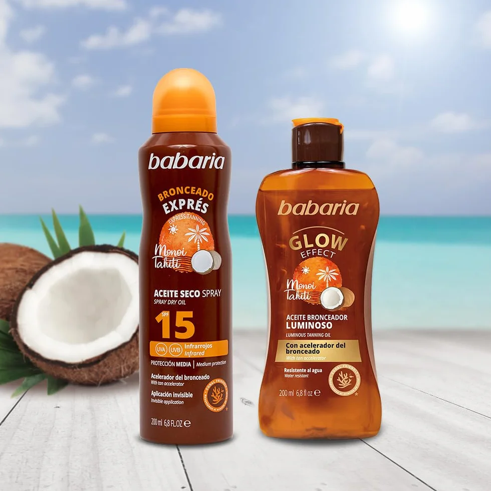 Babaria - Olej do opalania Luminous Format Podróżny 100 ml (31862)