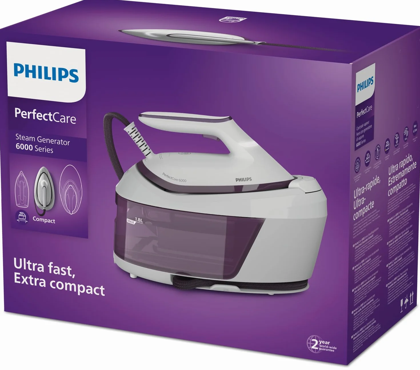 Philips Centralna parowa 6,5bar 130g min PSG6020 30
