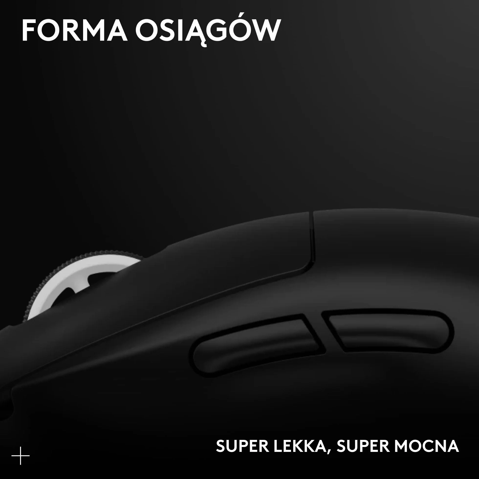 Logitech G PRO X SUPERLIGHT 2, bezprzewodowa mysz do gier, Pro-Grade mysz waga 60 g, Östeuropa Version,5 programowalnymi przyciskami, 44 tys. DPI,częstotliwość raportowania 8 kHz,USB-C, PC/Mac, Czarny