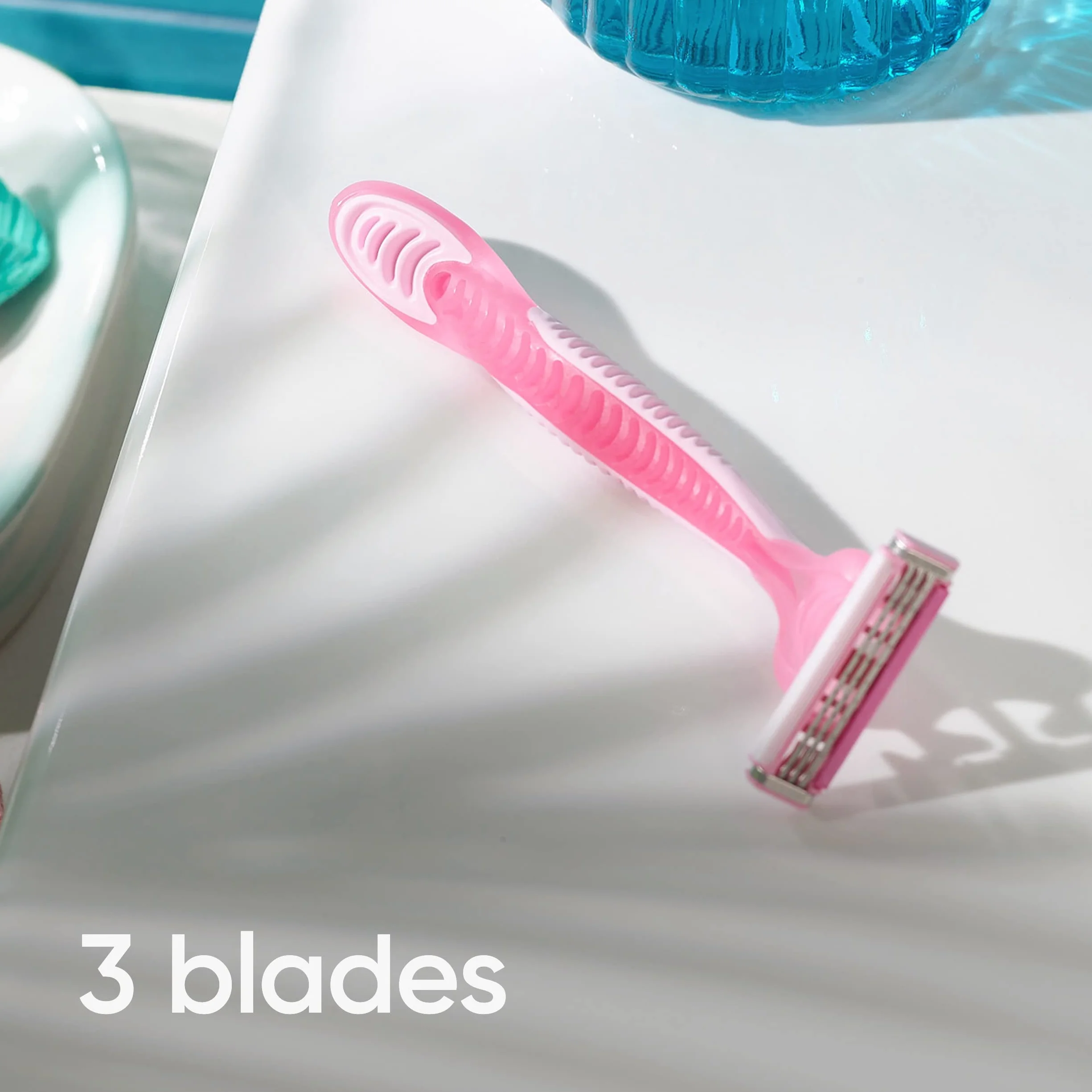 Gillette Venus - Simply Venus3, jednorazowe maszynki do golenia dla kobiet - 8 sztuk
