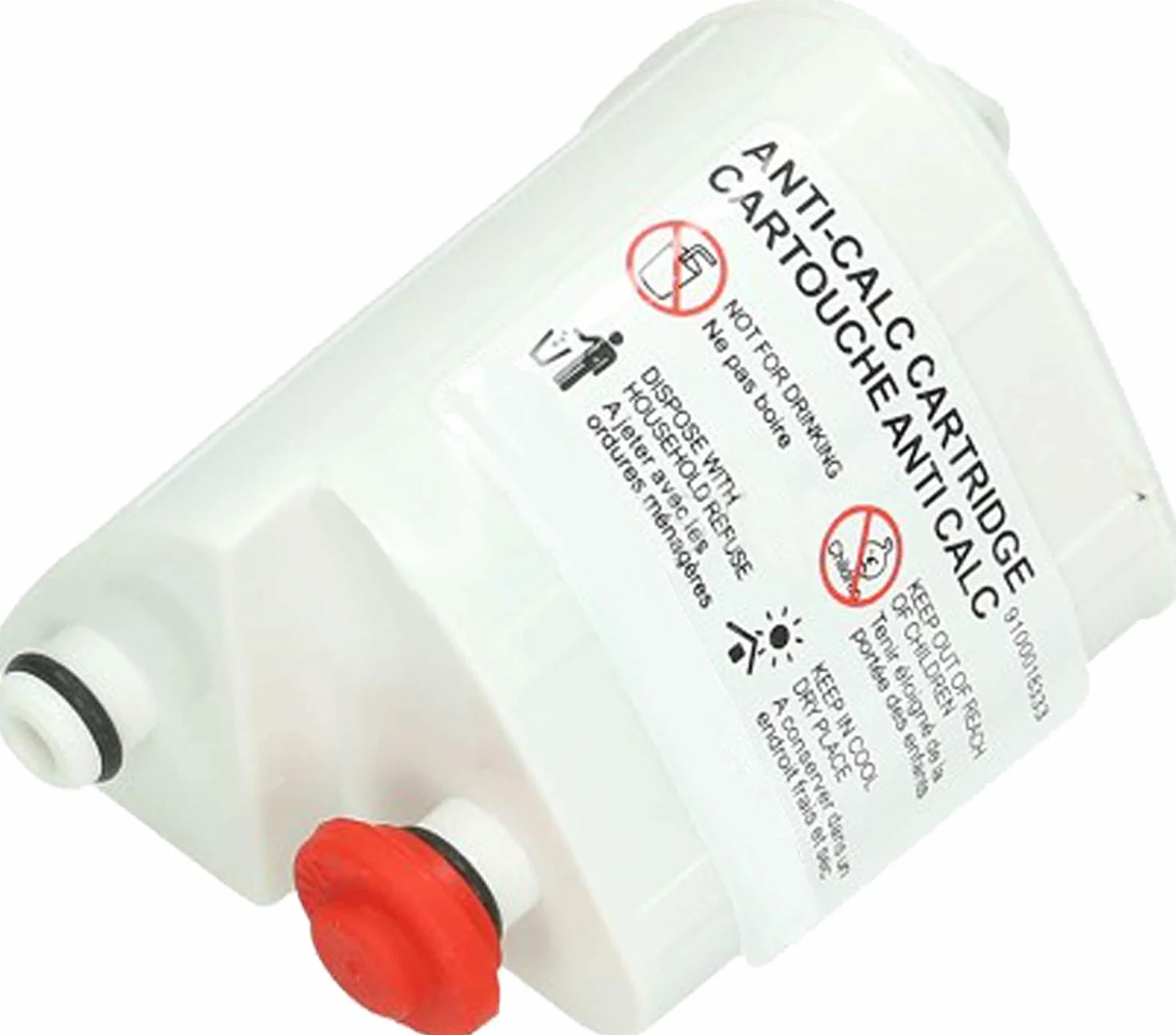 SPARES2GO Wkłady filtracyjne Anti-Calc kompatybilny z Tefal Fasteo Liberty Easy Steam żelazkiem parowym (2 sztuki)