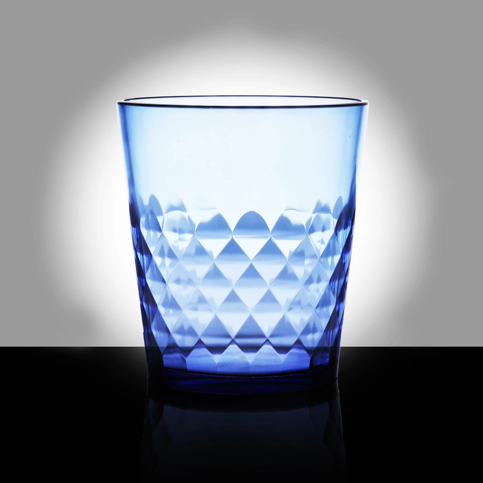 Szklanki akrylowe 400 ml nietłukące się zestaw 6 szt. bez BPA