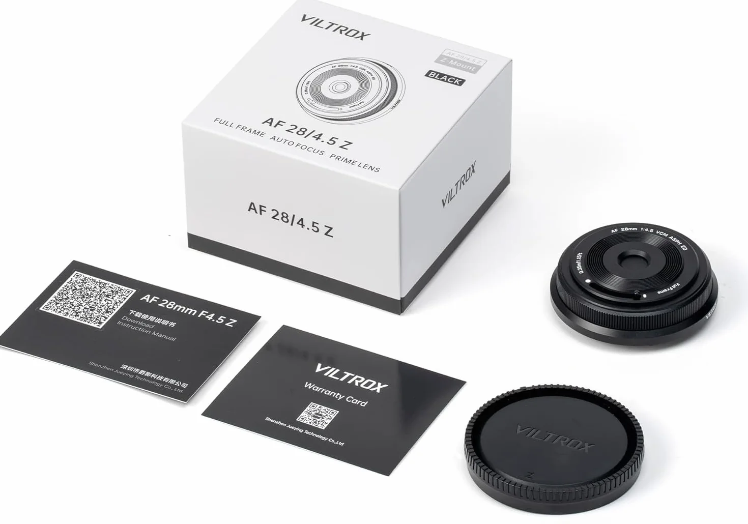 VILTROX 28 mm F4.5 Pancake autofokus obiektyw Z-Mount do Nikon Z ZFC Z30 Z50 Z5 Z6 Z6II Z7 Z7II Z8 Z9